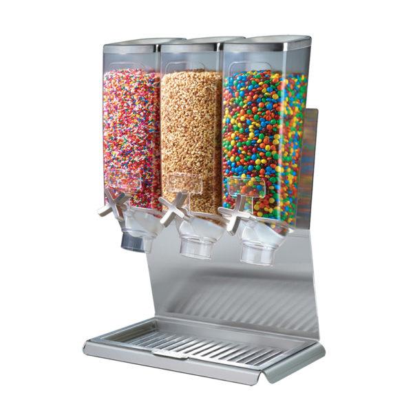 Ice Cream Topping Candy Clear Stackable Dispenser Soft Serve Machine Scoop