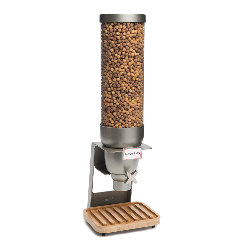 Restpresso Natural Bamboo Dual Airpot Coffee Dispenser Display - 23 1/2 x  7 x 13 1/2 - 1 count box