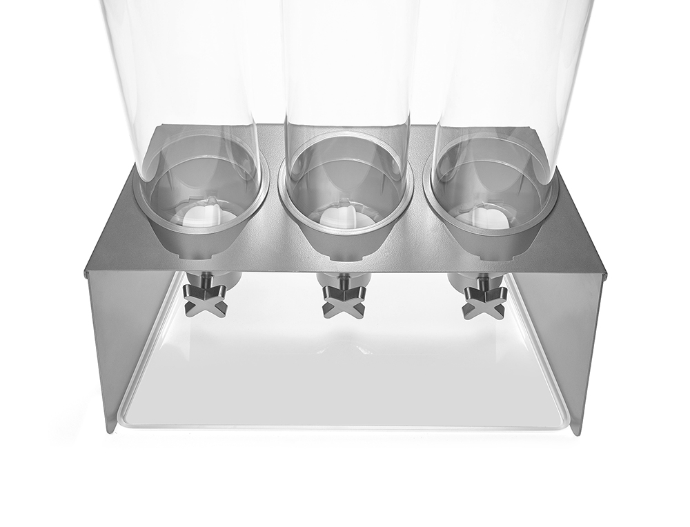 EZ-PRO Five-Container Table Top Dispenser Stand & Catch Tray