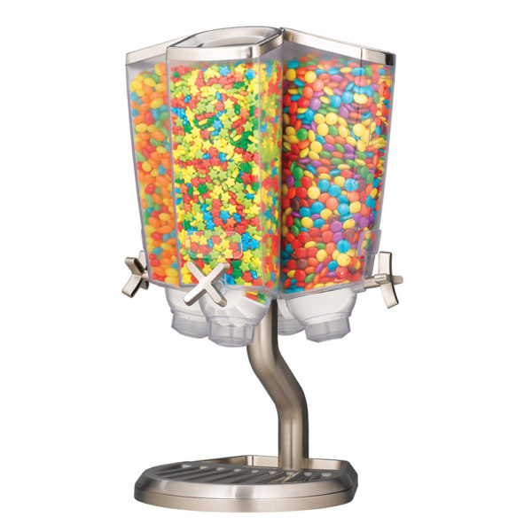  Rosseto EZP2906 Ice Cream Topping Dispenser 3 Containers: Food  Dispensers: Home & Kitchen
