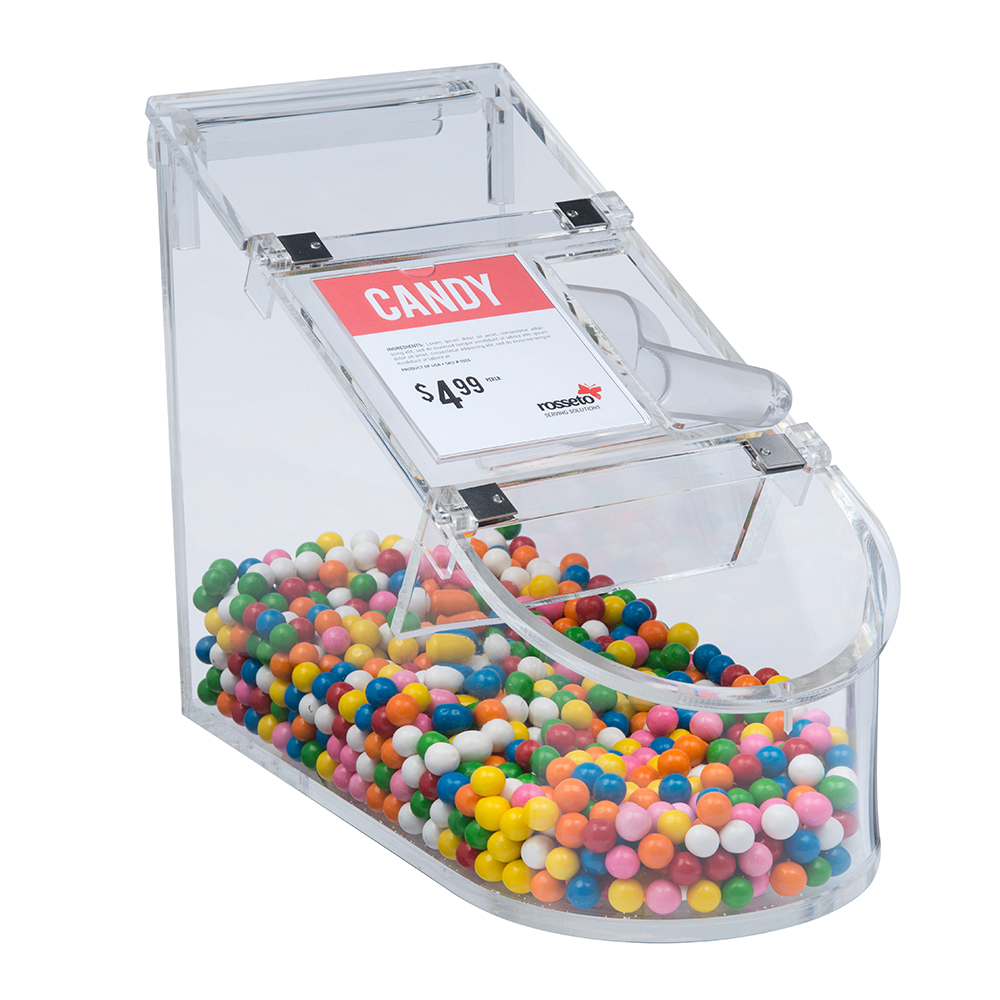 Clear Acrylic Candy Dispenser, Candy Bin