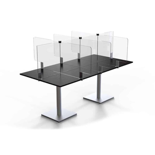 Avant Guarde™ Acrylic Table Divider Kit for 42x30 Table, 1 EA