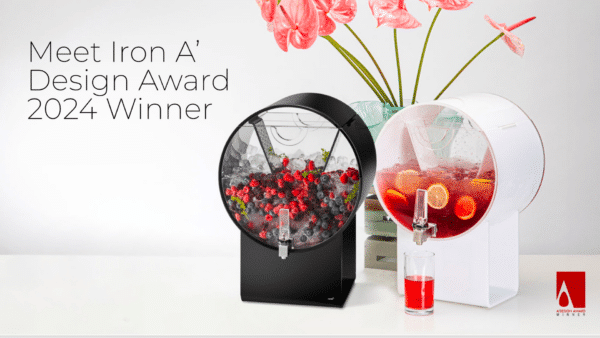 Rosseto Lucid Barrel Beverage Dispenser Wins Iron A' Design Award